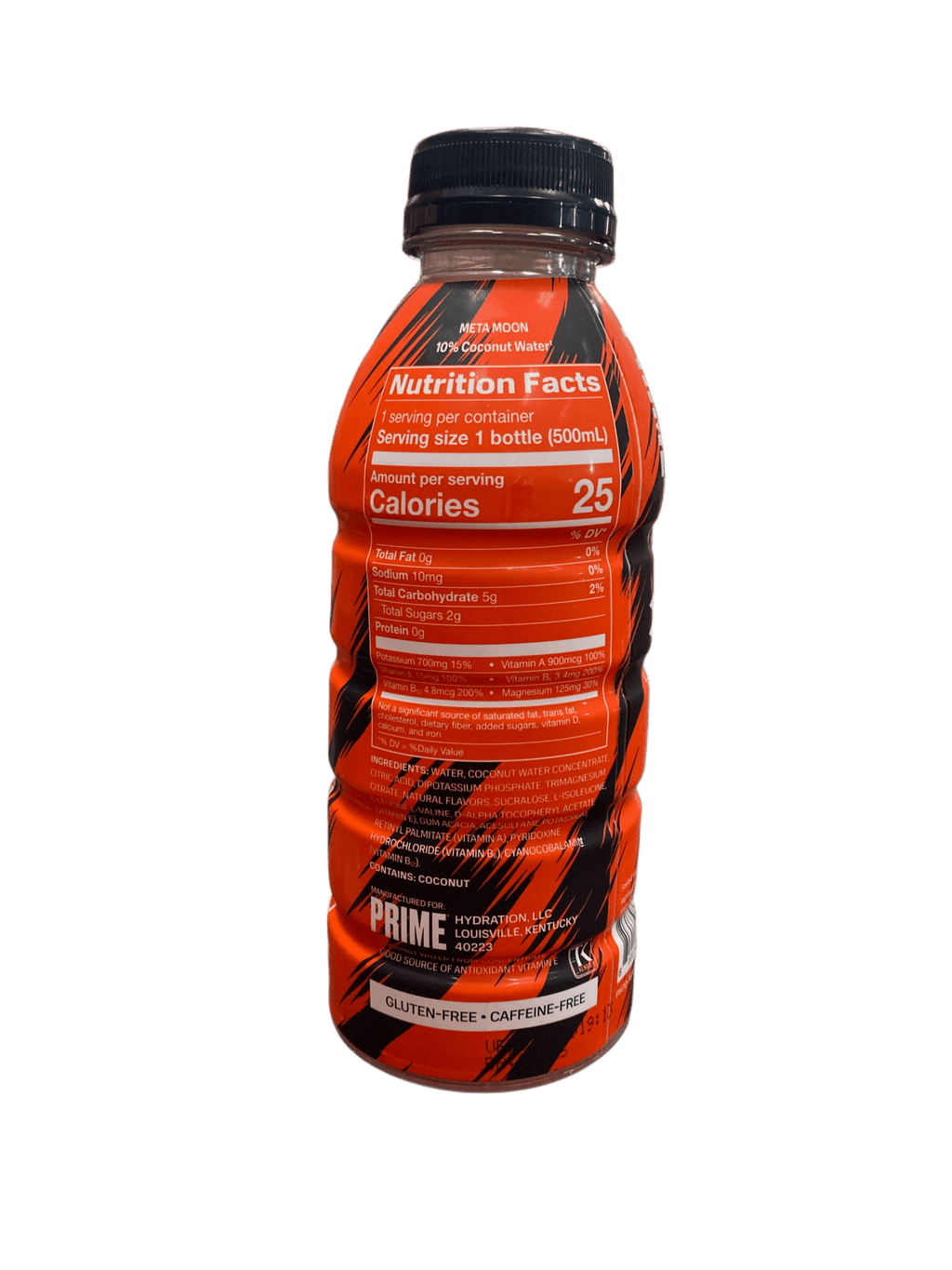 Prime Hydration WWE Black & Red Drink - U.S Edition - Modern Hustle Marketplace