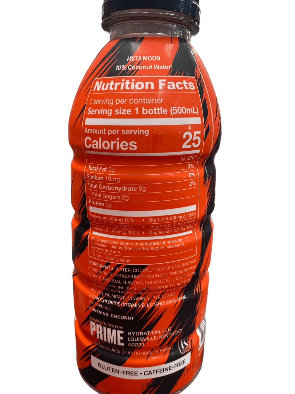 Prime Hydration WWE Black & Red Drink - U.S Edition - Modern Hustle Marketplace