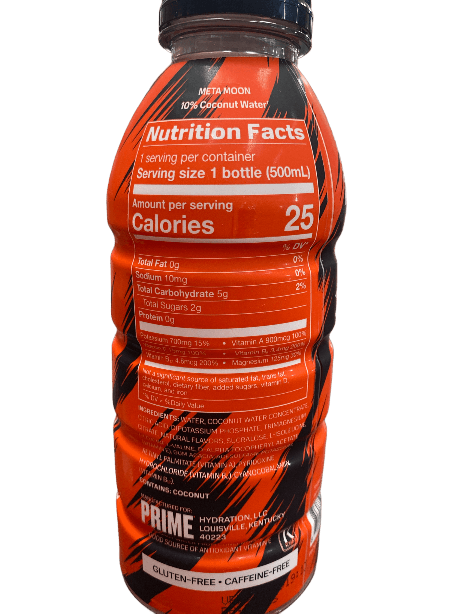 Prime Hydration WWE Black & Red Drink - U.S Edition - Modern Hustle Marketplace