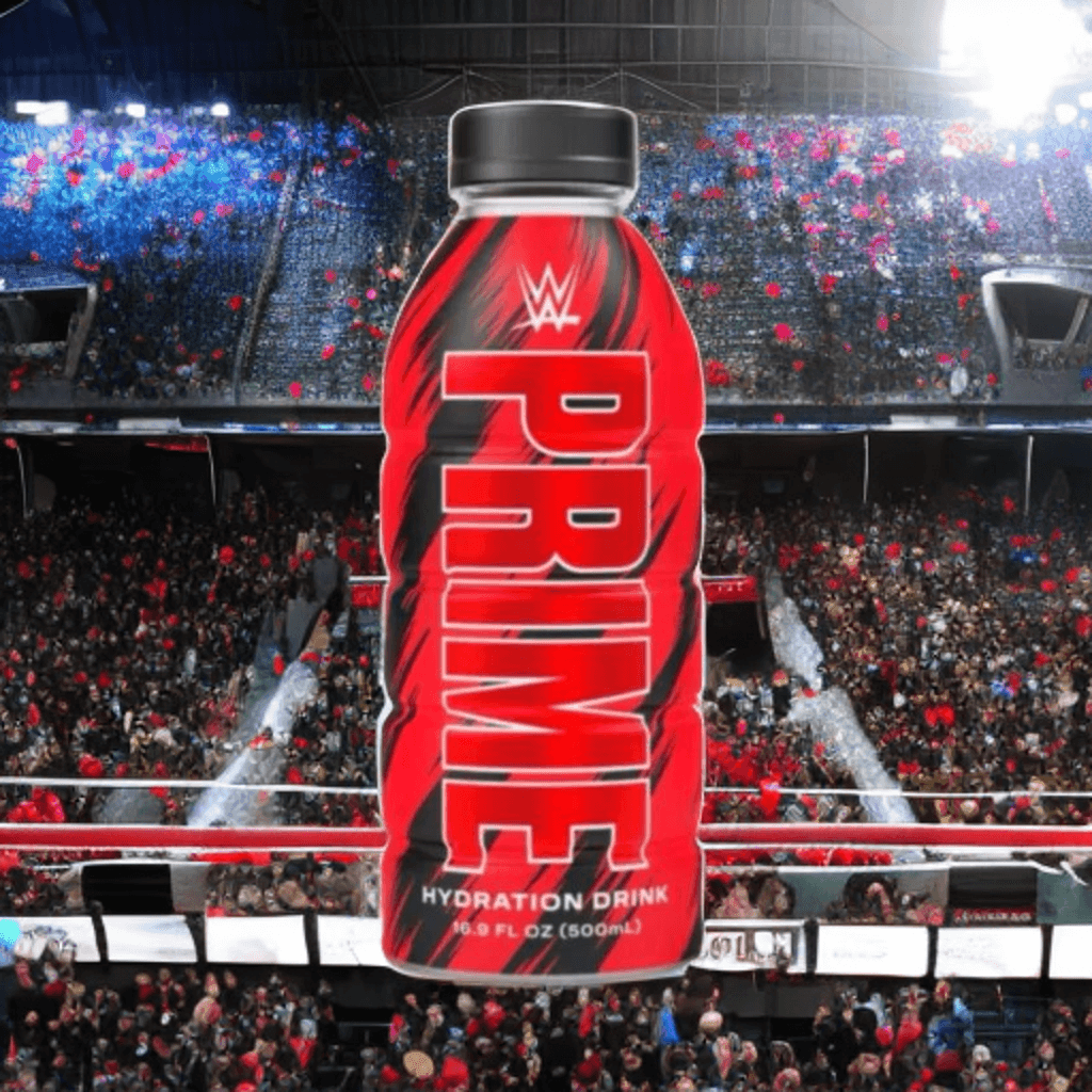 Prime Hydration WWE Black & Red Drink - U.S Edition - Modern Hustle Marketplace