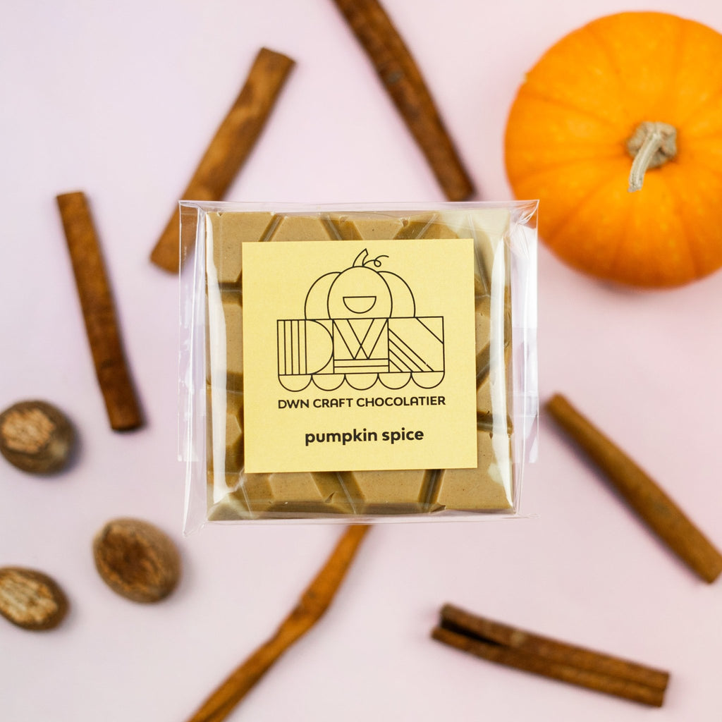 pumpkin spice chocolate bar - Modern Hustle Marketplace