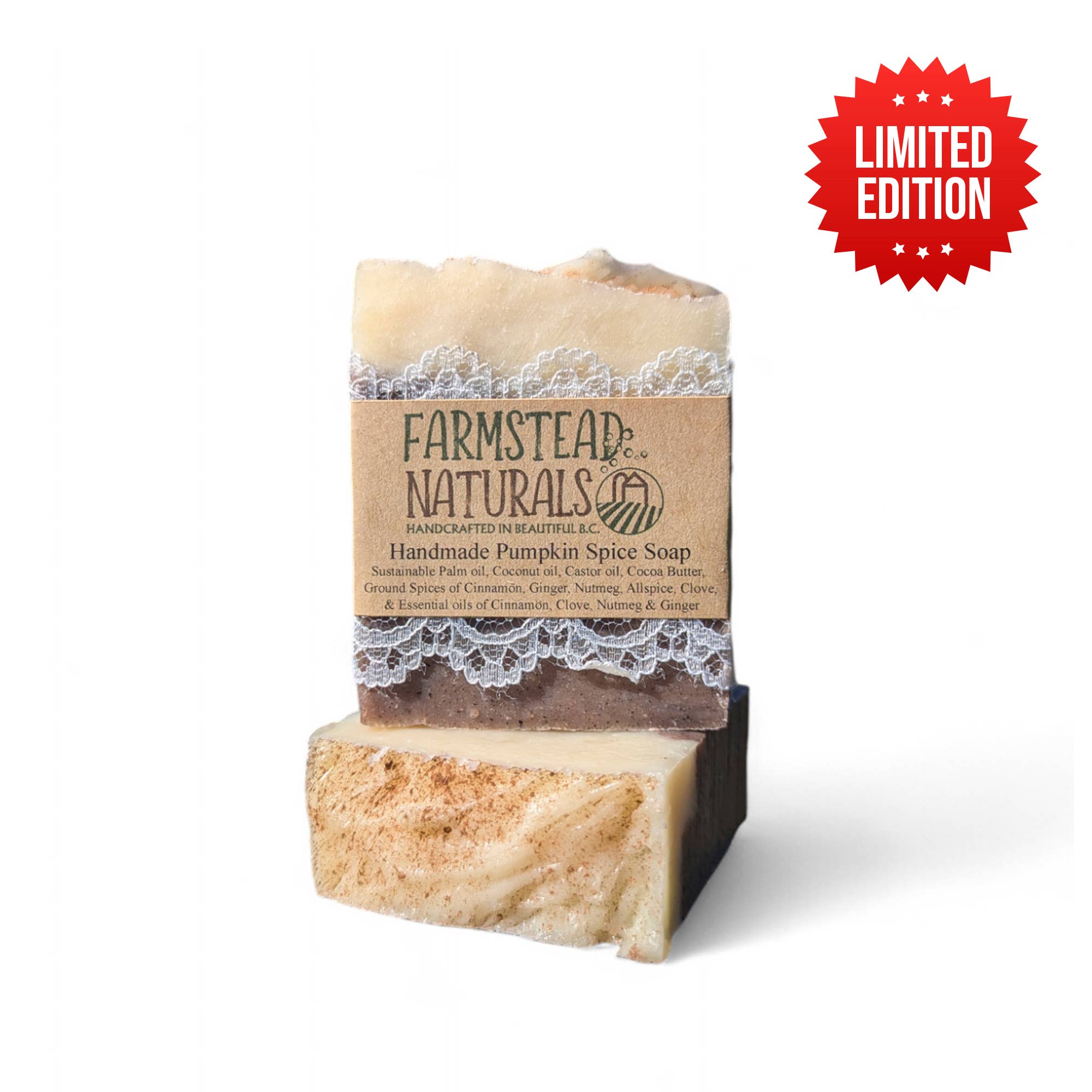 Pumpkin Spice Soap - Bulk - Farmstead Naturals - Modern Hustle Marketplace