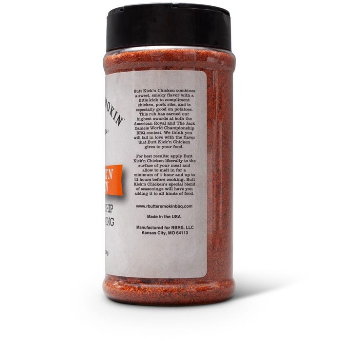 R Butts R Smokin' Butt Kick'n Chicken BBQ Rub - Modern Hustle Marketplace