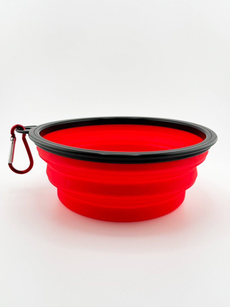 RED Foldable Dog Bowl - Modern Hustle Marketplace