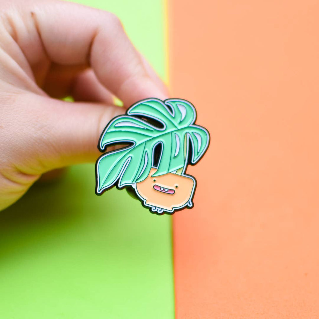 Rhaphidophora tetrasperma Enamel Pin - Modern Hustle Marketplace