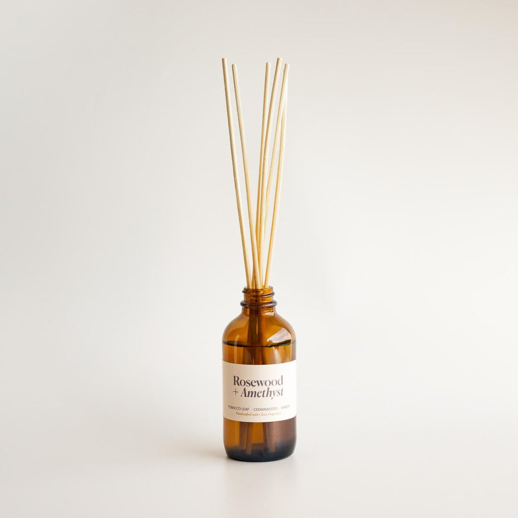Rosewood + Amethyst Reed Diffuser - Modern Hustle Marketplace