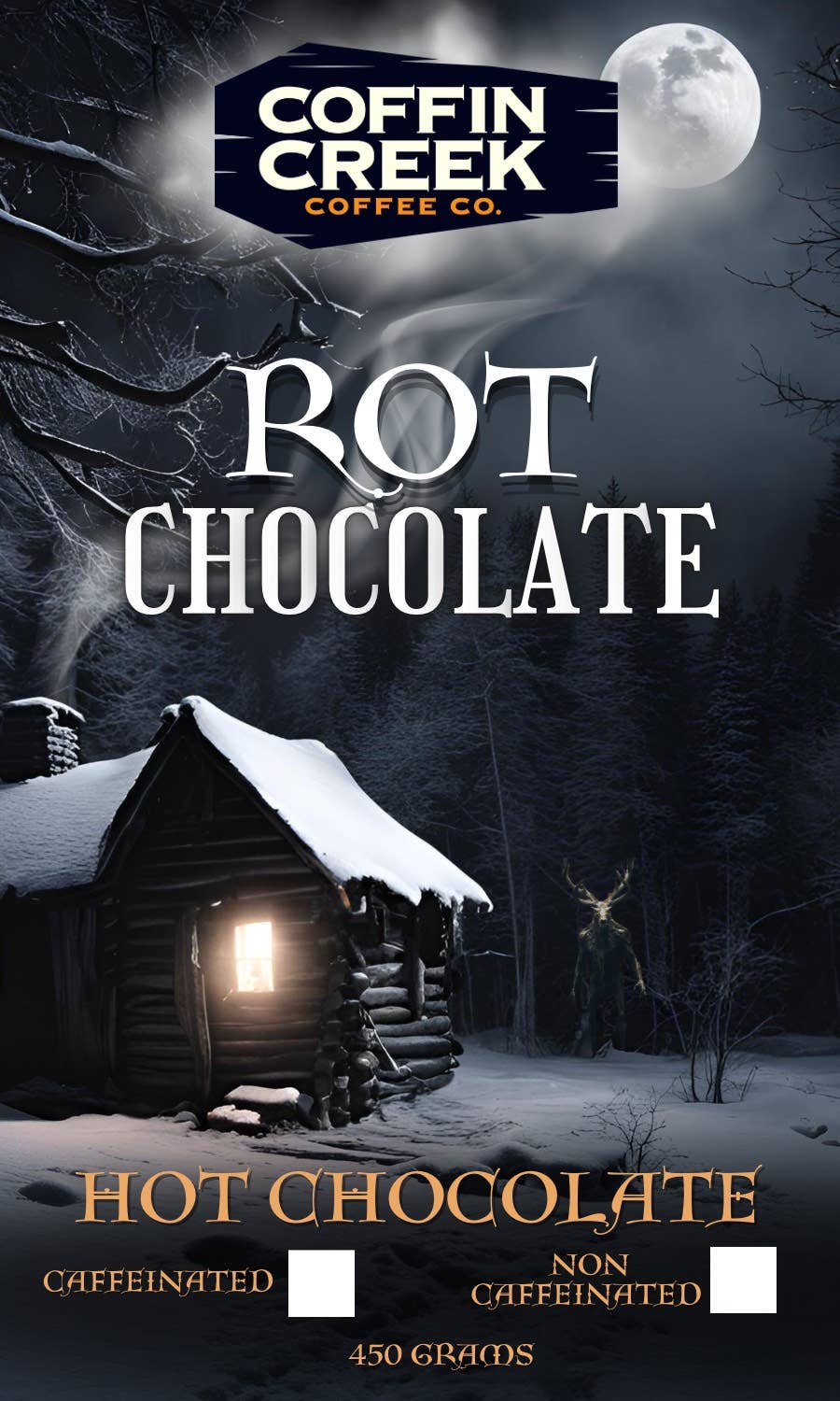 Rot Chocolate - Creamy Hot Chocolate - 1lb: Non - Caffeinated - Modern Hustle Marketplace