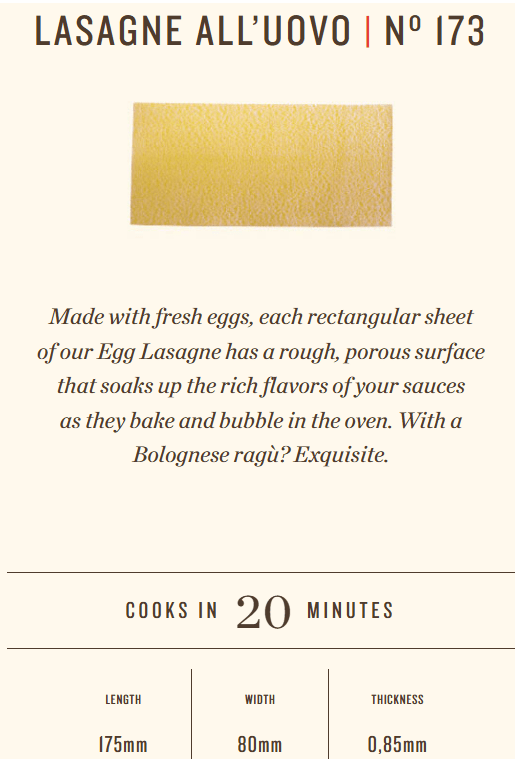 RUMMO LASAGNE ALL’UOVO | Nº 173 500G - Modern Hustle Marketplace