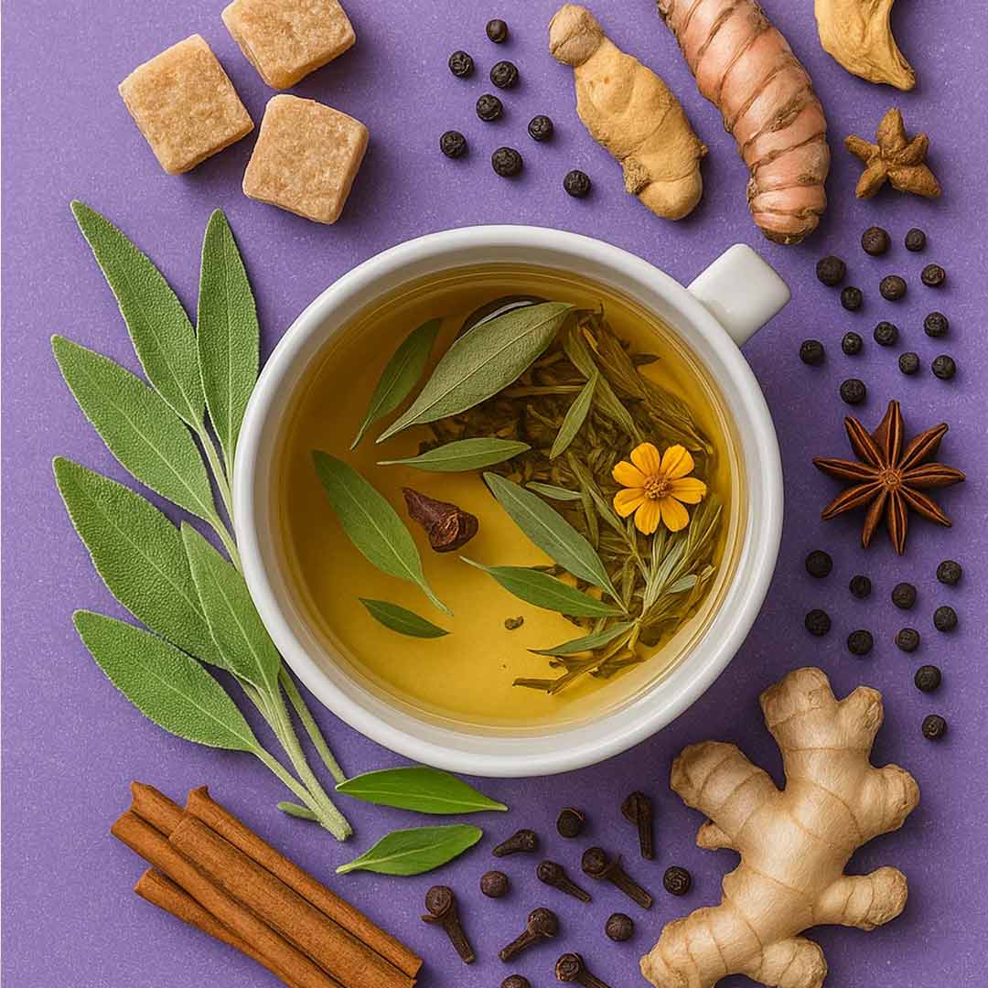 Sage Herbal Tea Cubes 150g - Modern Hustle Marketplace