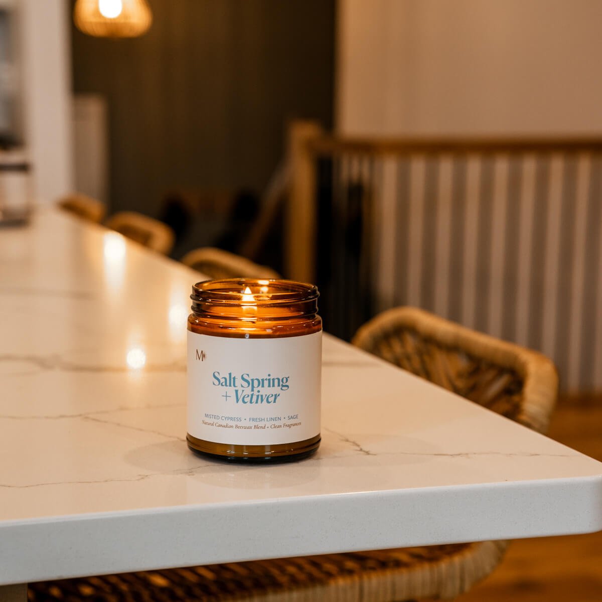 Salt Spring + Vetiver Candle Jar - Modern Hustle Marketplace
