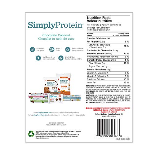 SimplyProtein - Chocolate Coconut (4pk) - Modern Hustle Marketplace