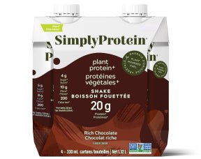 SimplyProtein - Rich Choc Plant - Protein Shake (330ml) - Modern Hustle Marketplace