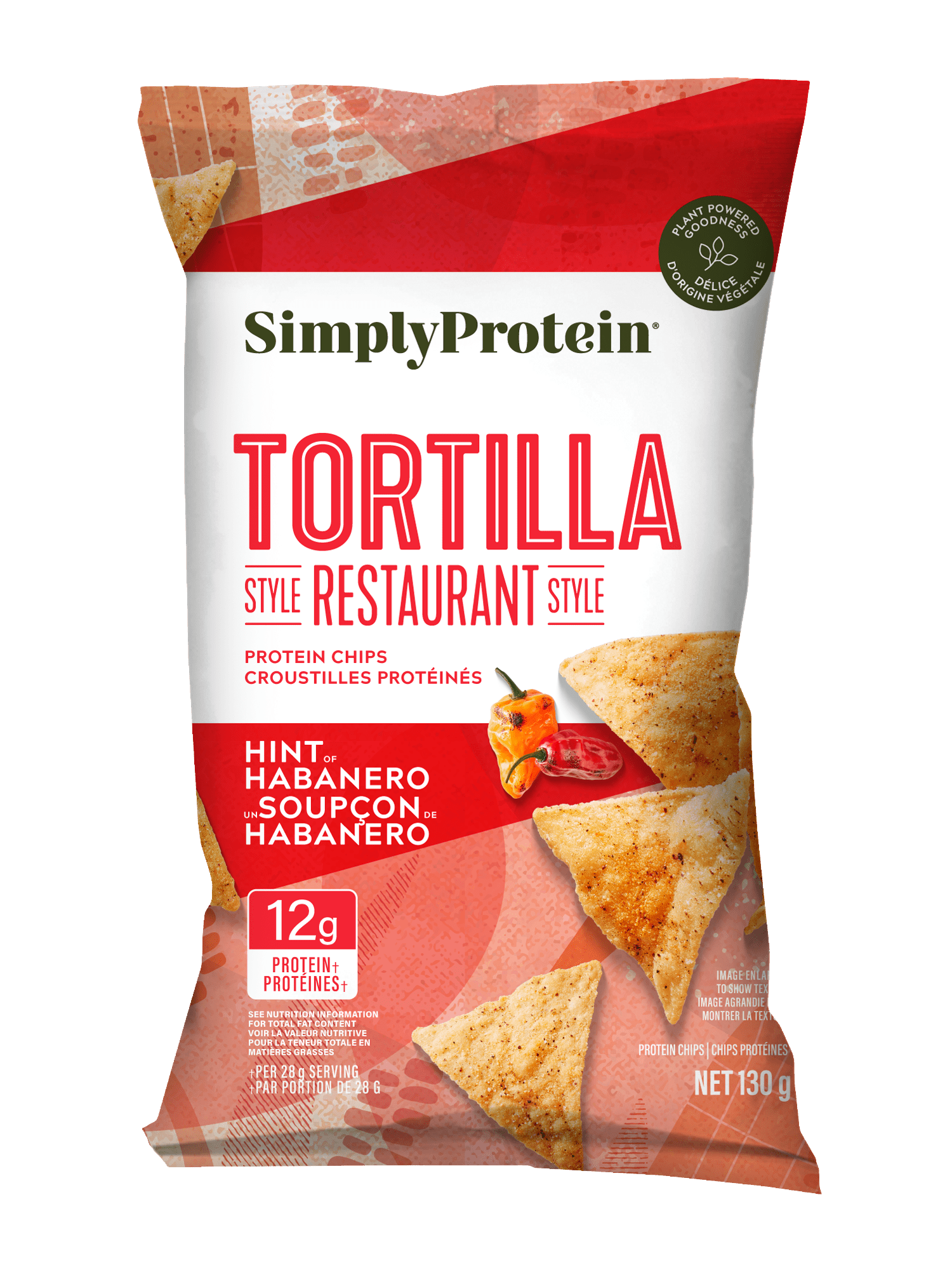 SimplyProtein - Tortilla Chips Hint of Habanero (130g) - Modern Hustle Marketplace