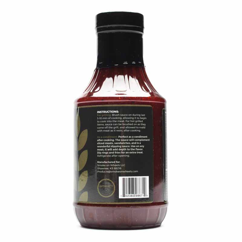 Smoke on Wheels Bootleg Bourbon Infused BBQ Sauce - Modern Hustle Marketplace