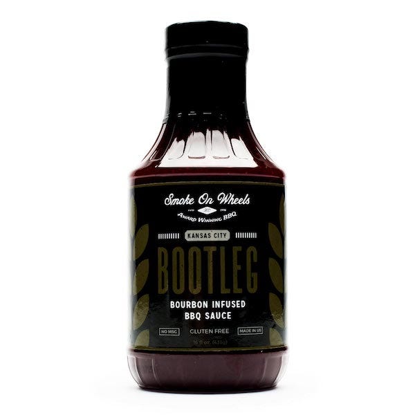 Smoke on Wheels Bootleg Bourbon Infused BBQ Sauce - Modern Hustle Marketplace