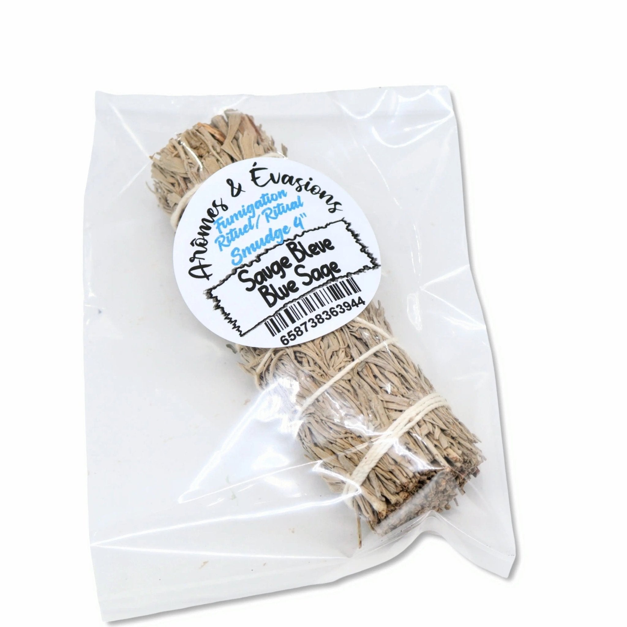 Smudging Incense Stick - Blue Sage - 4" - Modern Hustle Marketplace