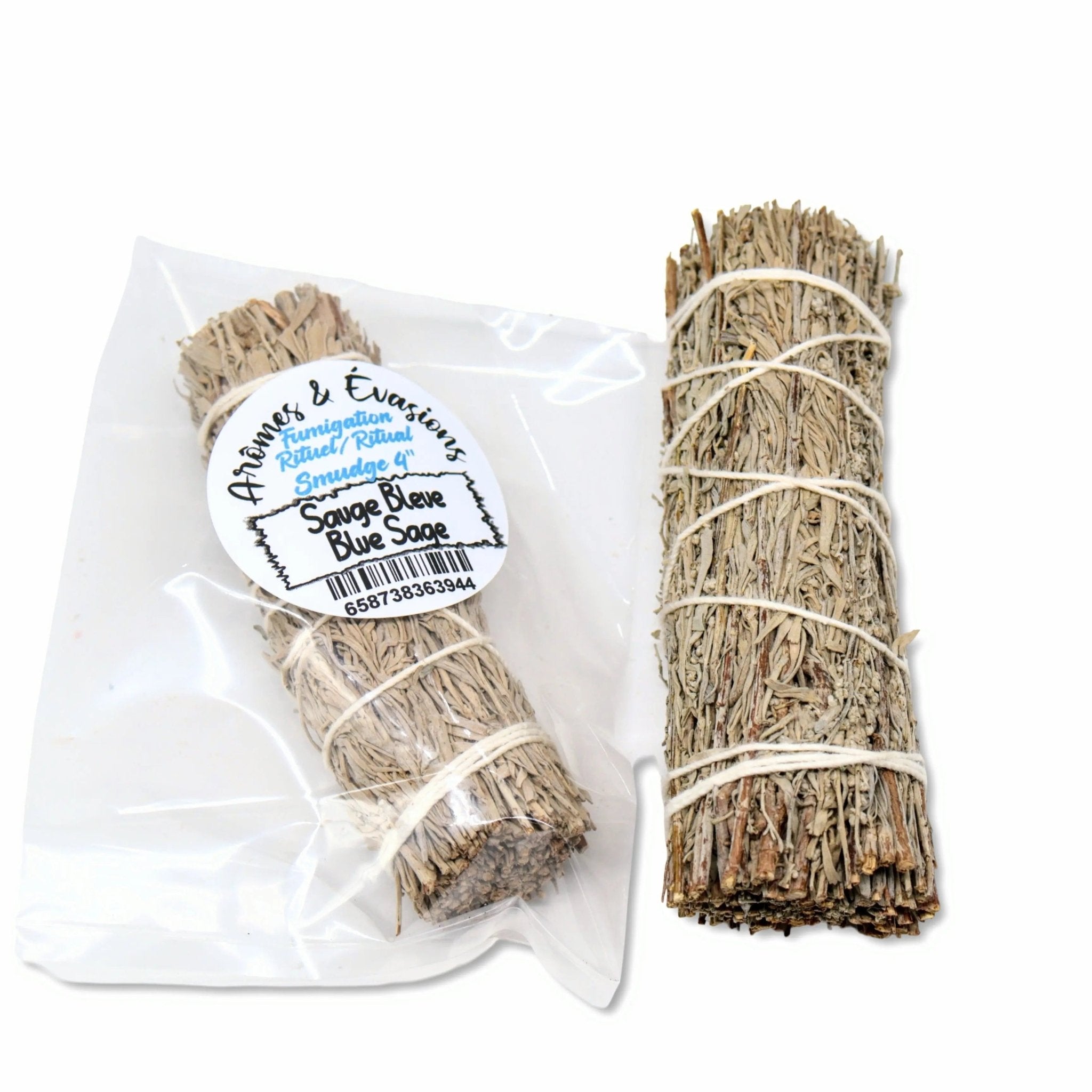 Smudging Incense Stick - Blue Sage - 4" - Modern Hustle Marketplace