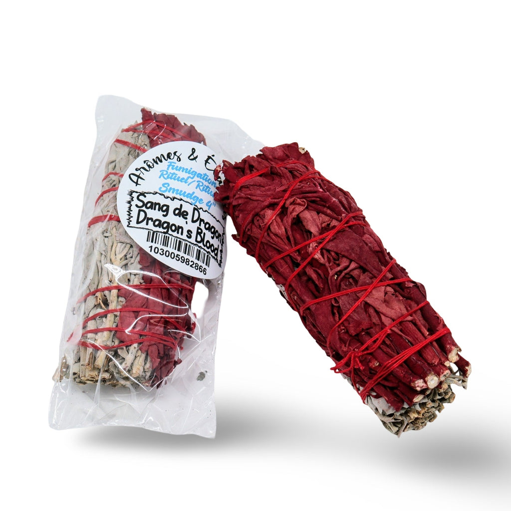 Smudging Incense Stick - Sage & Dragons Blood - 4" - Modern Hustle Marketplace