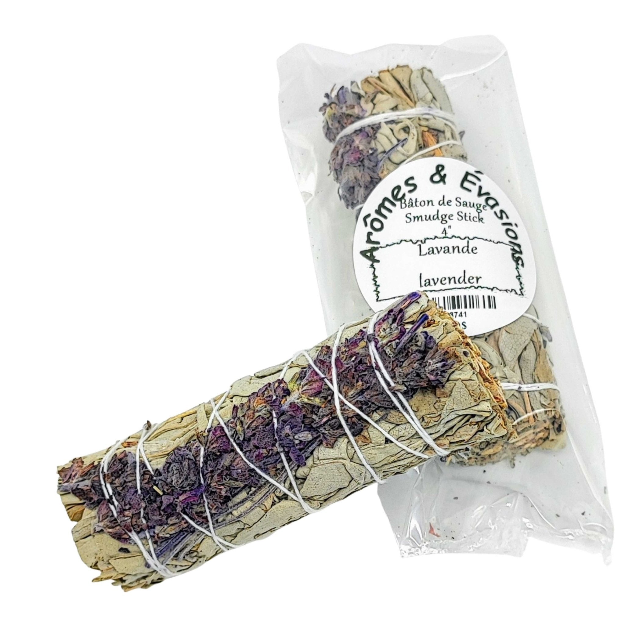 Smudging Incense Stick - Sage & Lavender - 4'' - Modern Hustle Marketplace