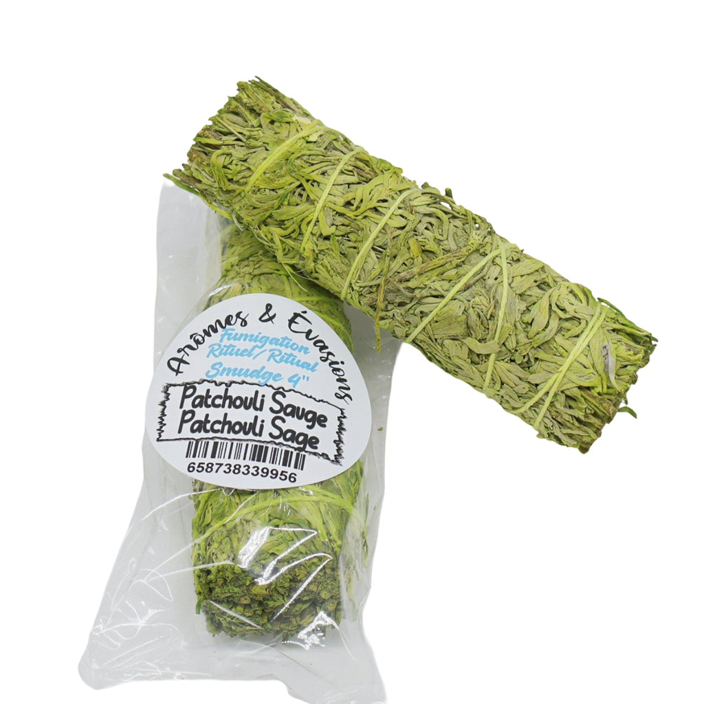 Smudging Incense Stick - Sage & Patchouli - 4" - Modern Hustle Marketplace