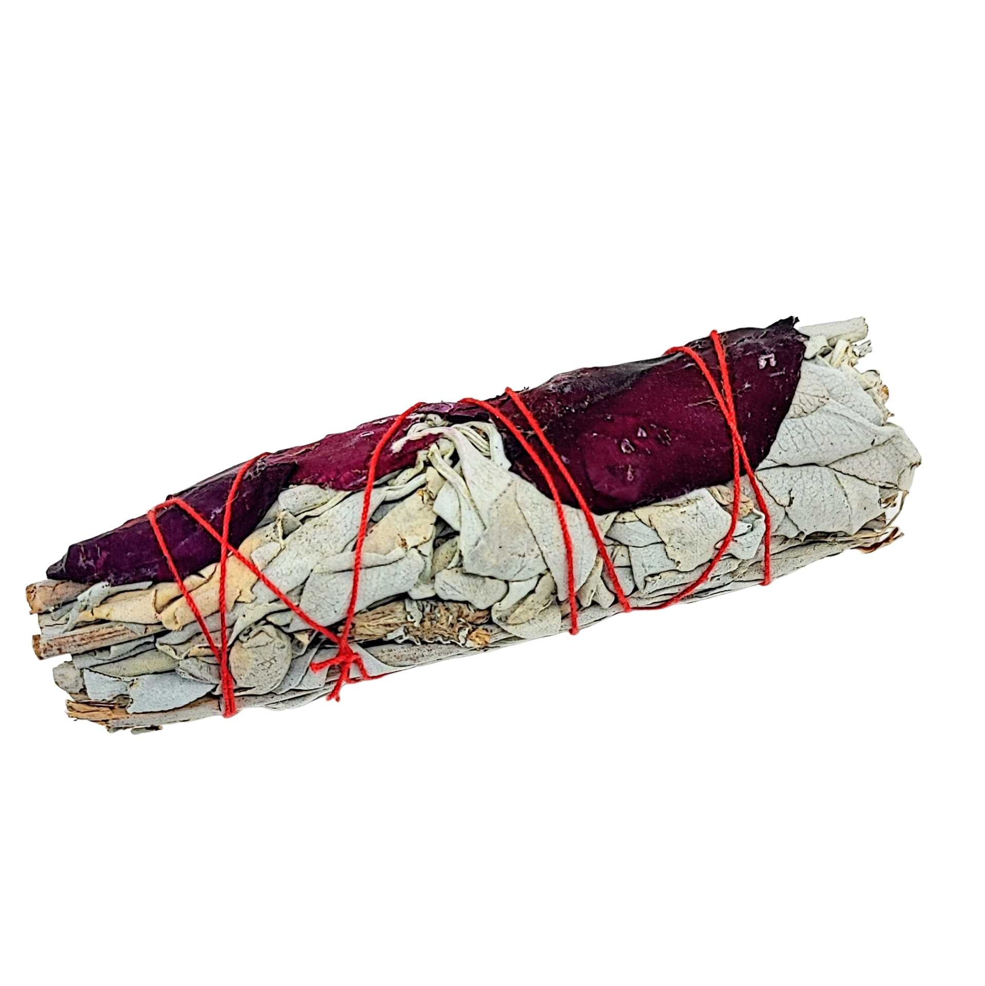 Smudging Incense Stick - Sage & Rose Petals - 4" - Modern Hustle Marketplace