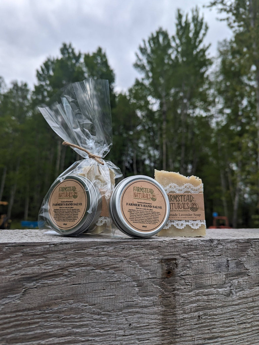 Soap & Salve Gift Pack - Bulk - Farmstead Naturals: Peppermint - Modern Hustle Marketplace