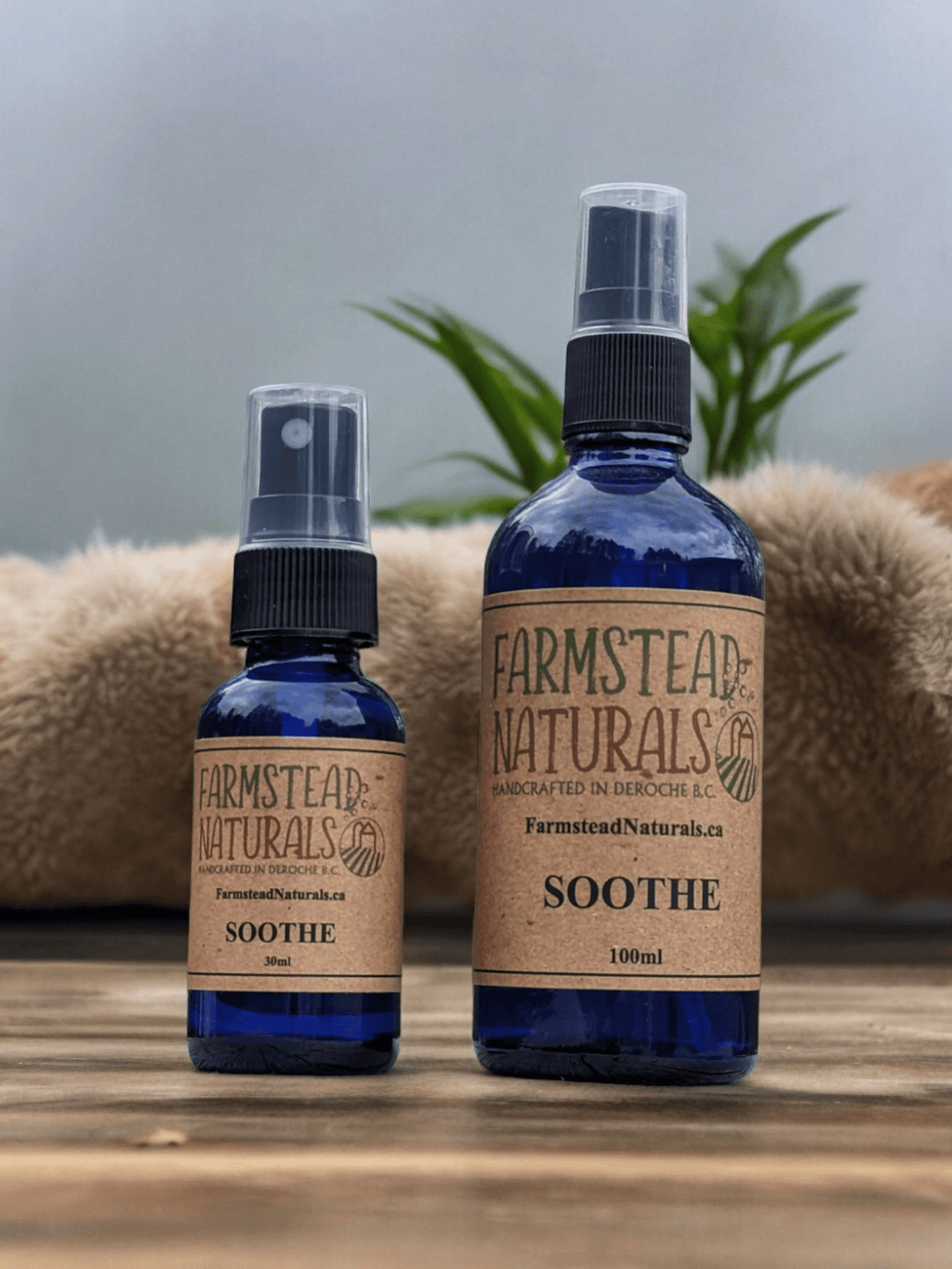 Soothe Spray - Essential oil Spray - Farmstead Naturals: 100mL - Modern Hustle Marketplace