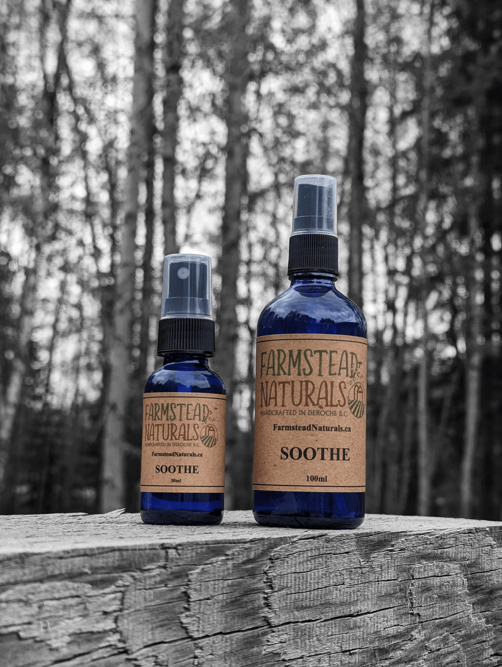 Soothe Spray - Essential oil Spray - Farmstead Naturals: 100mL - Modern Hustle Marketplace