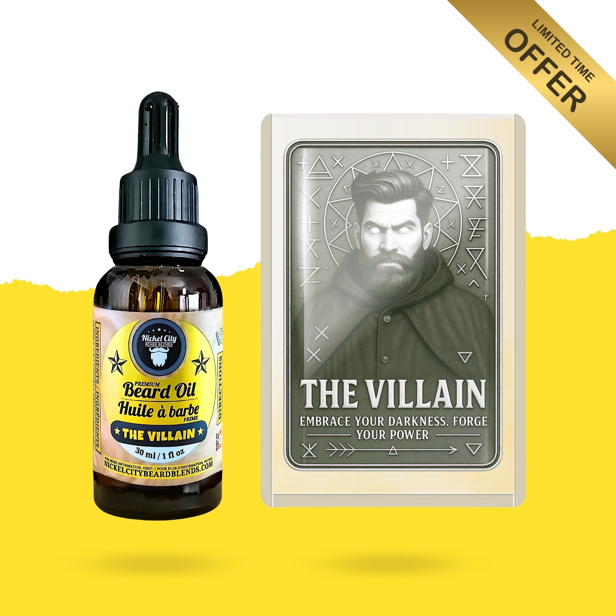SoulSeries Collector’s Bundle | 5 Beard Oils + 5 Gold Foil Collector Cards (Limited Edition Set) - Modern Hustle Marketplace