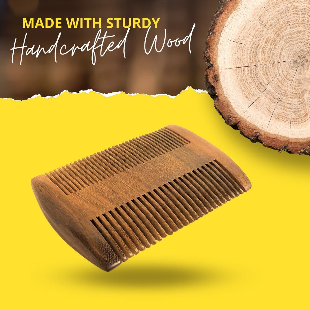 SoulSplitter Dual - Sided Beard Comb – Premium Grooming Comb for Detangling & Styling - Modern Hustle Marketplace