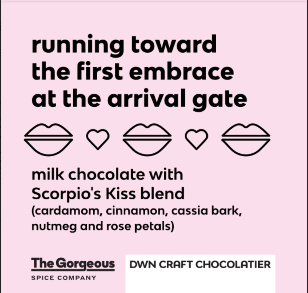 spiced kiss milk chocolate bar - Modern Hustle Marketplace