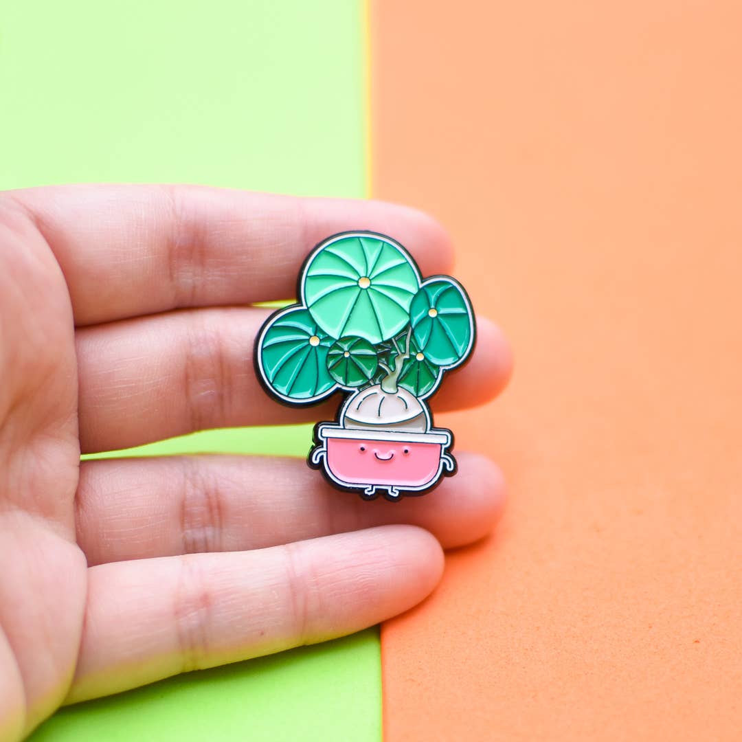 Stephania erecta Enamel Pin Enamel Pin - Modern Hustle Marketplace