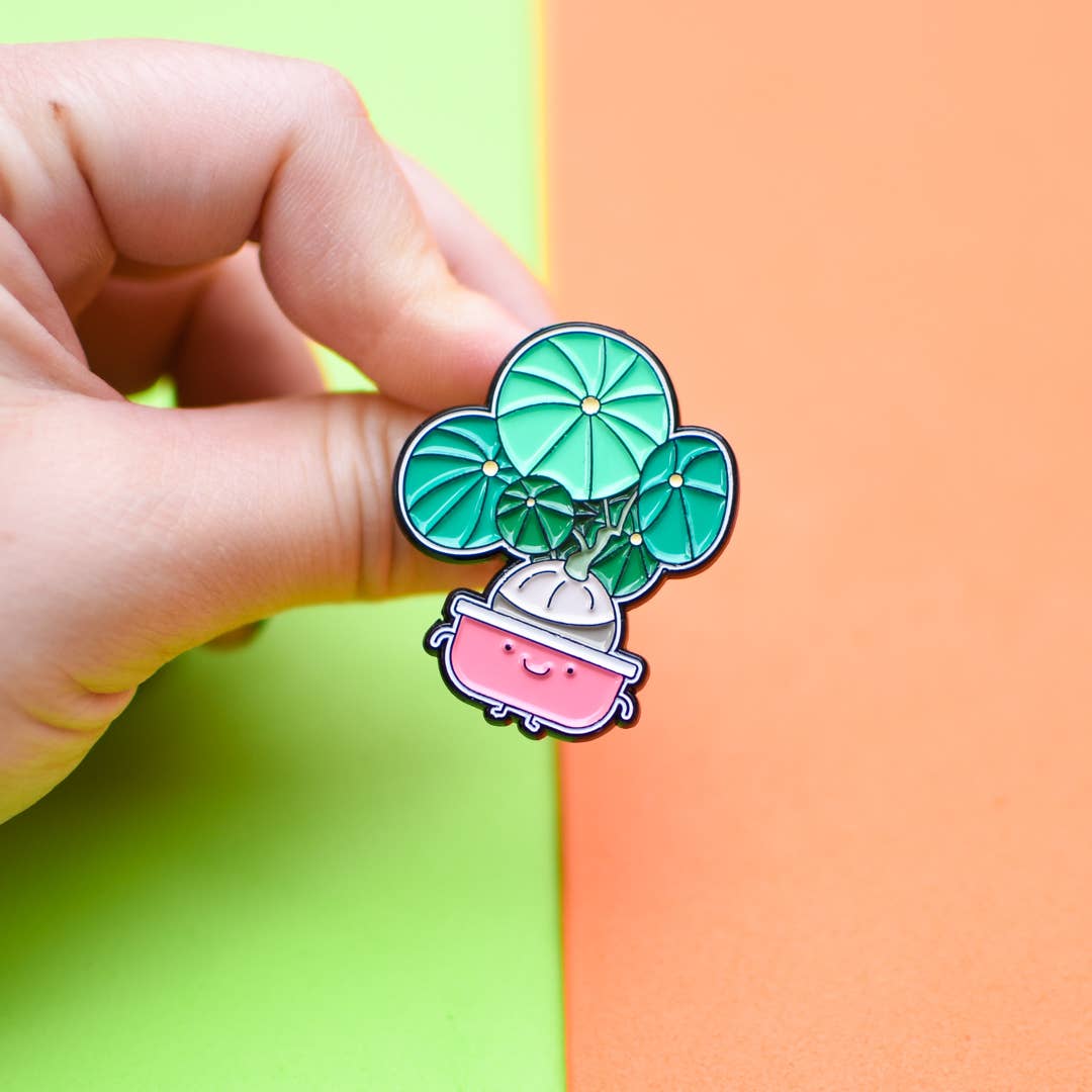 Stephania erecta Enamel Pin Enamel Pin - Modern Hustle Marketplace