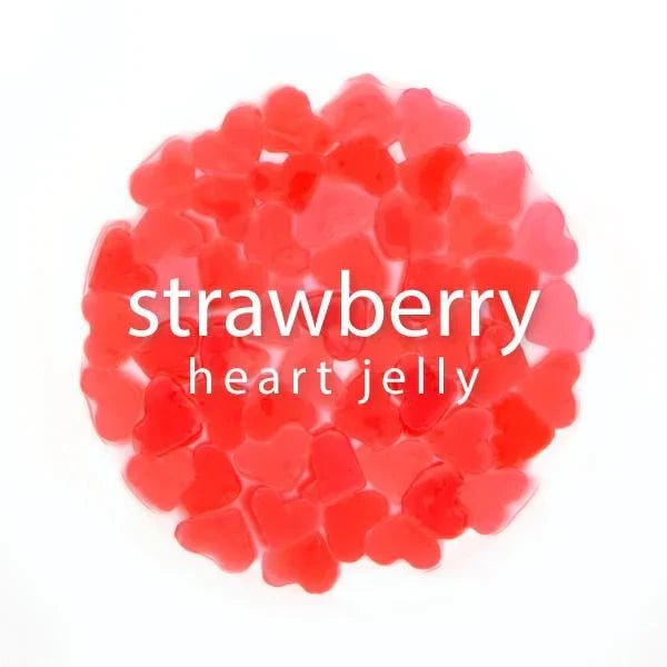 Strawberry Heart Jelly | Coconut Jelly | Multi - Use | Bubble Tea Topping | Ice Cream Topping | Foodservice Canada - Modern Hustle Marketplace
