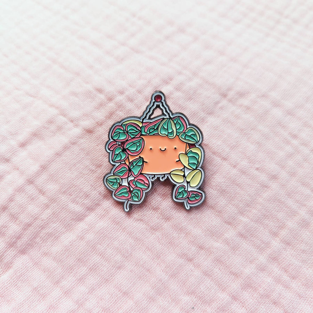 String of Hearts Soft Enamel Pin - Modern Hustle Marketplace