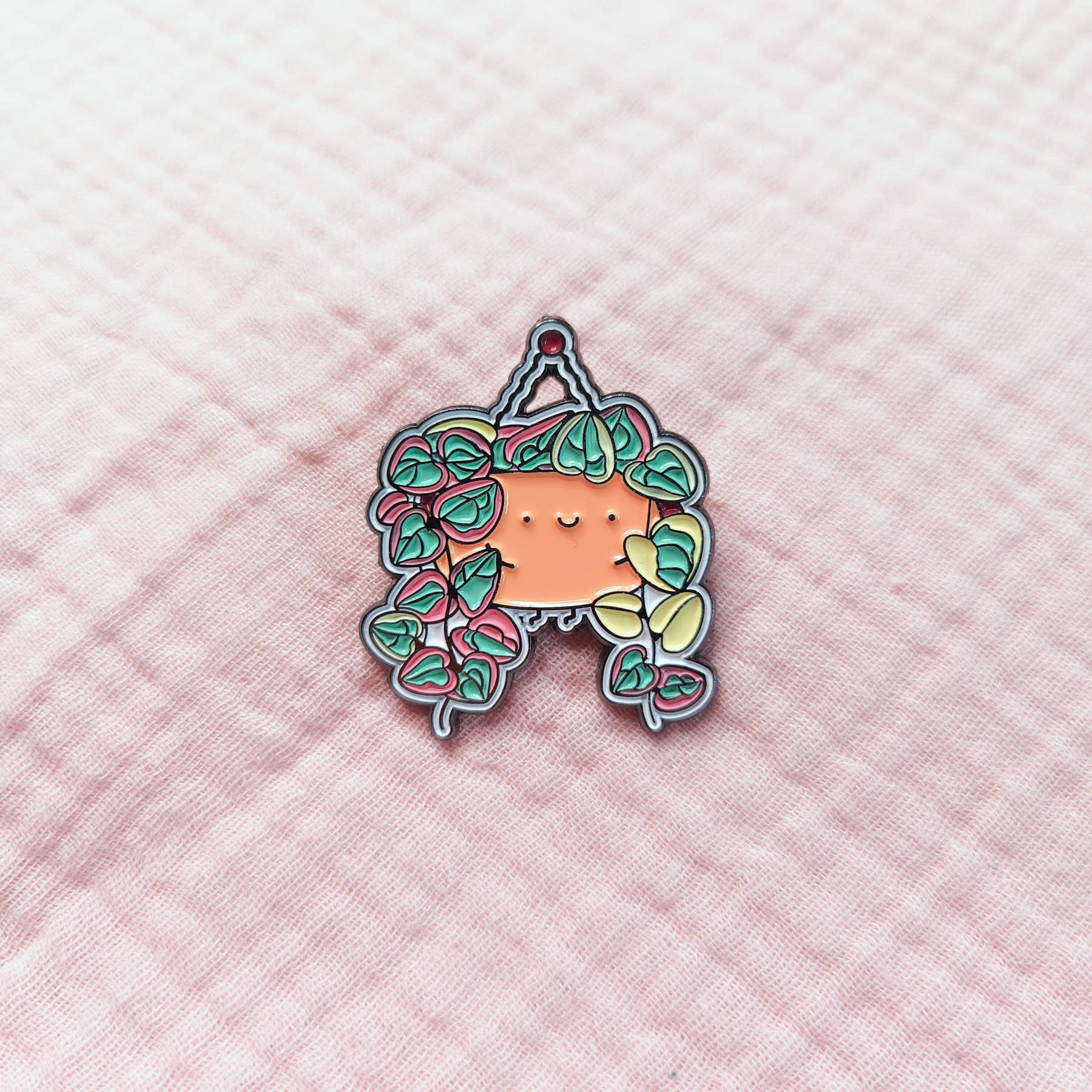 String of Hearts Soft Enamel Pin - Modern Hustle Marketplace