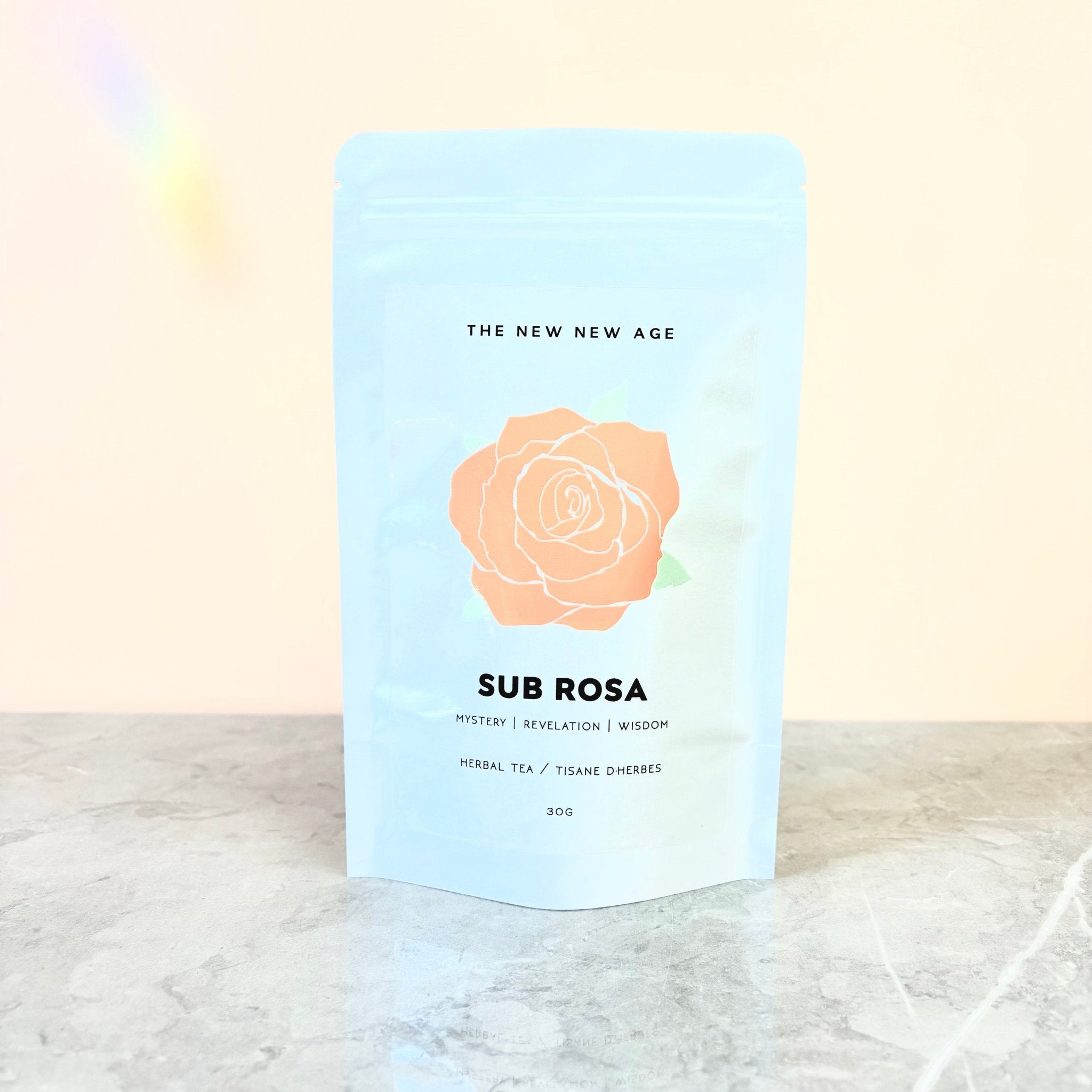 SUB ROSA // rhodiola, rose + holy basil tea - Modern Hustle Marketplace