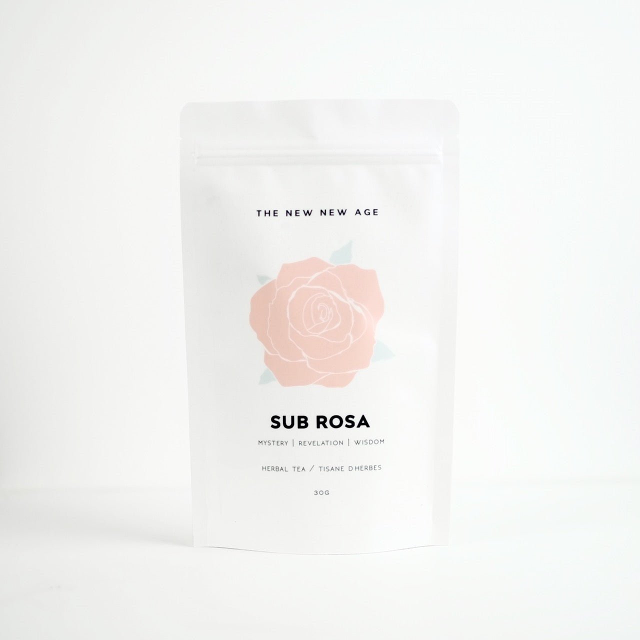 SUB ROSA // rhodiola, rose + holy basil tea - Modern Hustle Marketplace