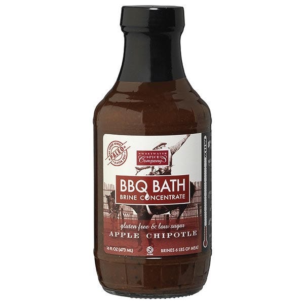 Sweetwater Spice Apple Chipotle BBQ Bath Brine Concentrate - Modern Hustle Marketplace