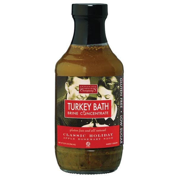 Sweetwater Spice Apple Rosemary Sage Classic Holiday Turkey Bath Brine Concentrate - Modern Hustle Marketplace