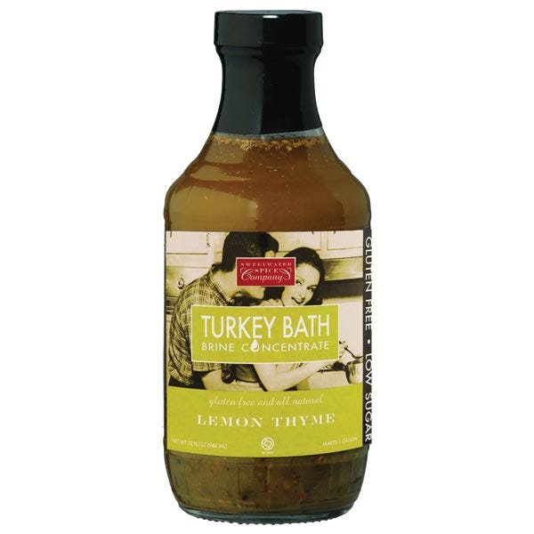 Sweetwater Spice Lemon Thyme Turkey Bath Brine Concentrate - Modern Hustle Marketplace