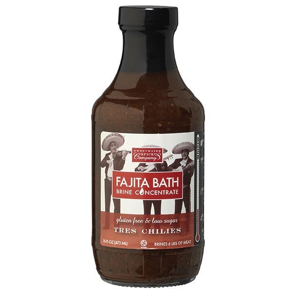 Sweetwater Spice Tres Chilies Fajita Bath Brine Concentrate - Modern Hustle Marketplace