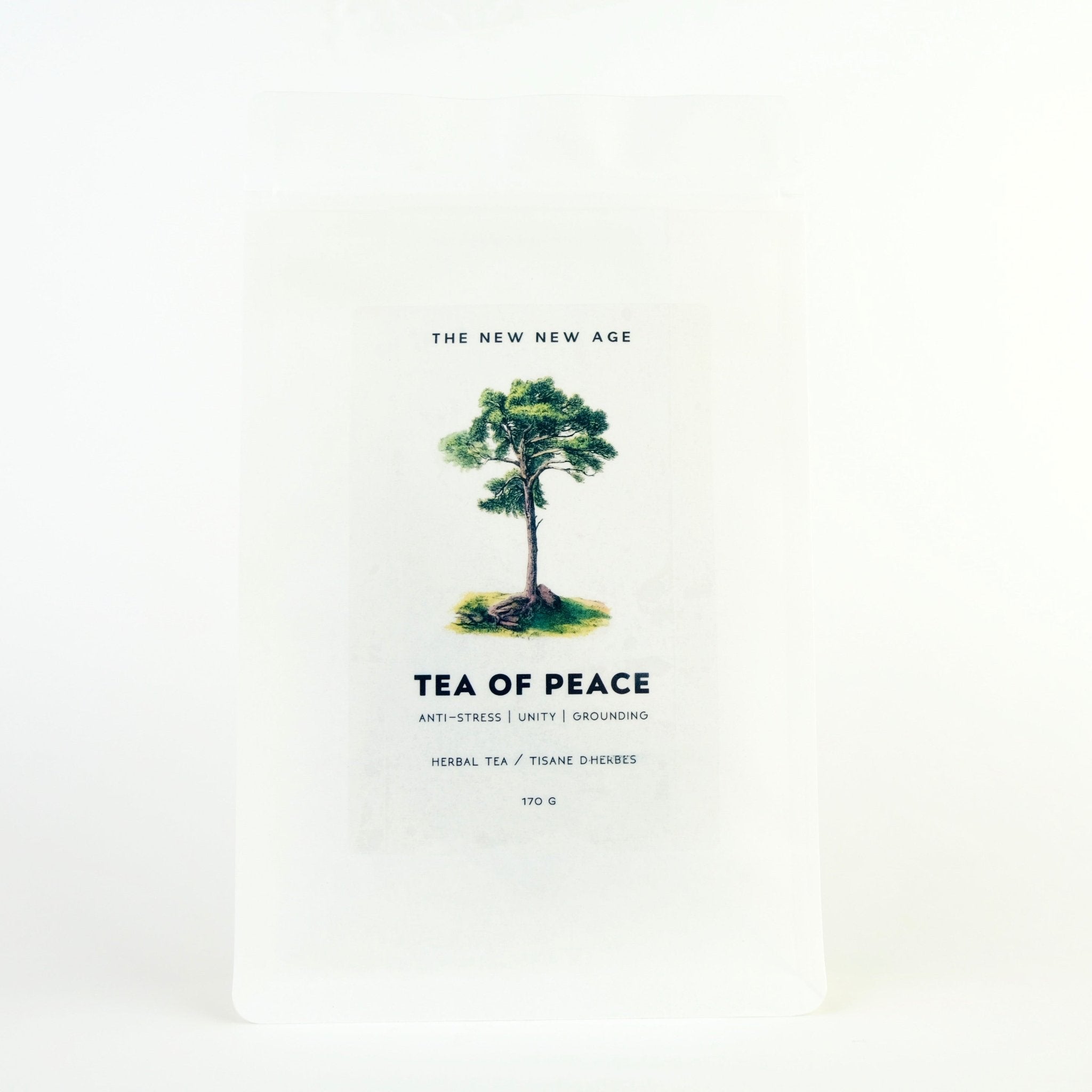 TEA OF PEACE // pine + reishi tea - Modern Hustle Marketplace