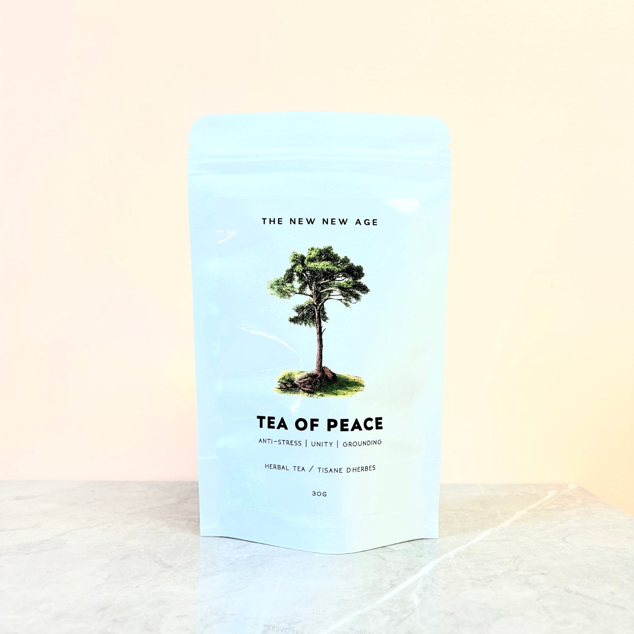 TEA OF PEACE // pine + reishi tea - Modern Hustle Marketplace