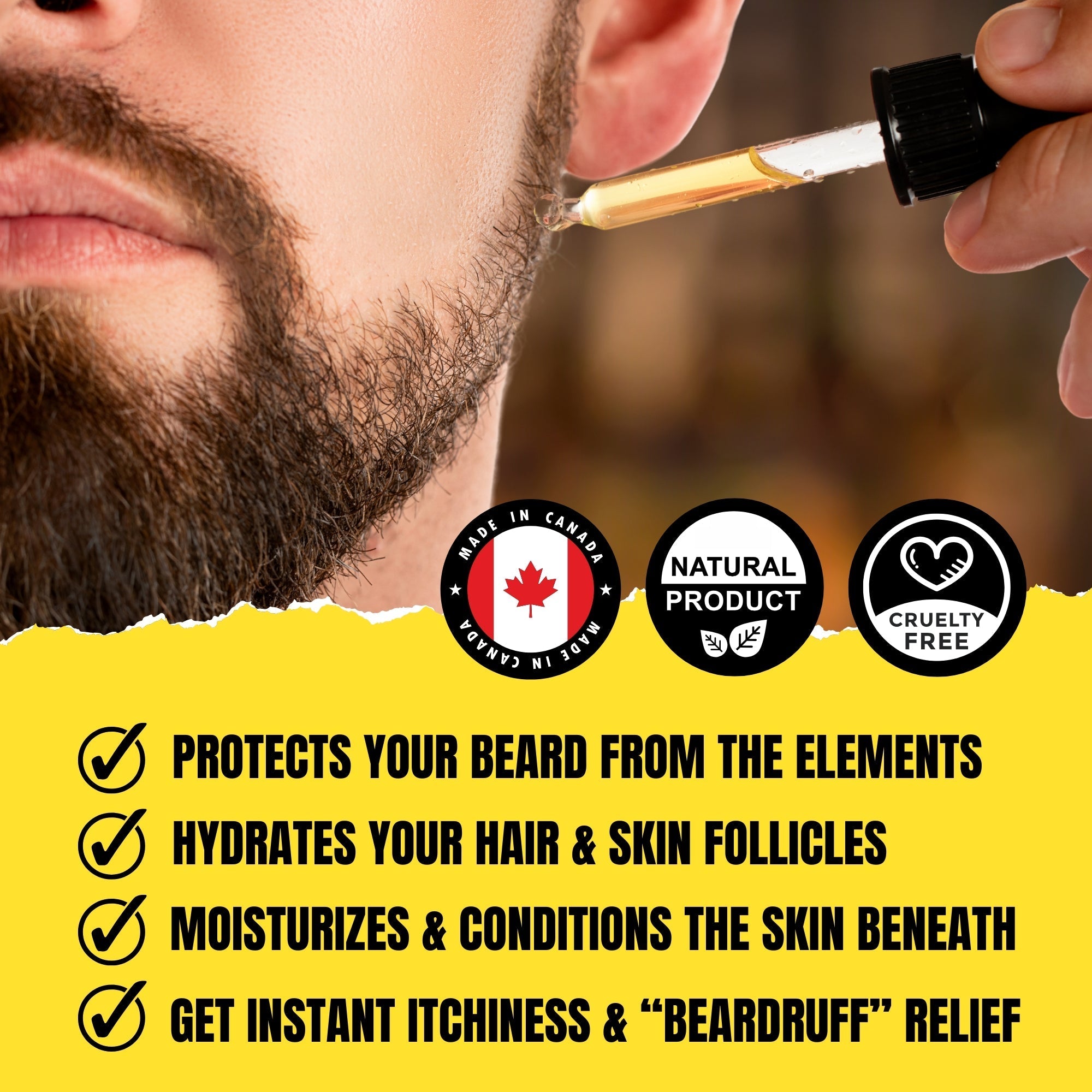 The Alchemist Beard Oil (30ml) – Bay Rum, Sandalwood & Patchouli | Classic Barbershop Scent | Premium Conditioning Beard Oil | Toronto's Celebrity Barber Dr. Fade Collaboration - Modern Hustle Marketplace