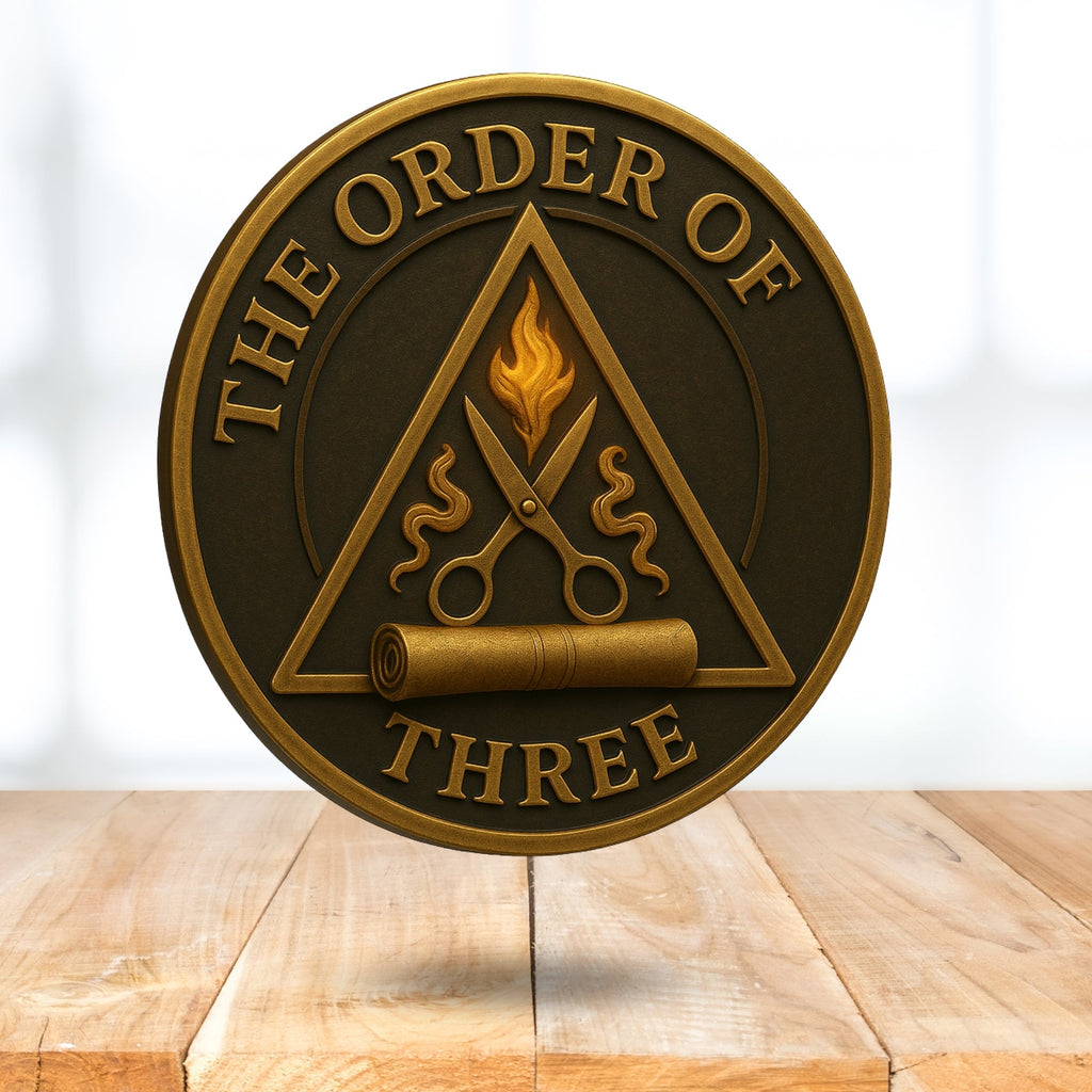 "The Order of Three" Beard Oil Sample Pack (3 x 5ml) – Try The Professor, The Villain & The Alchemist | Handcrafted in Canada - Modern Hustle Marketplace