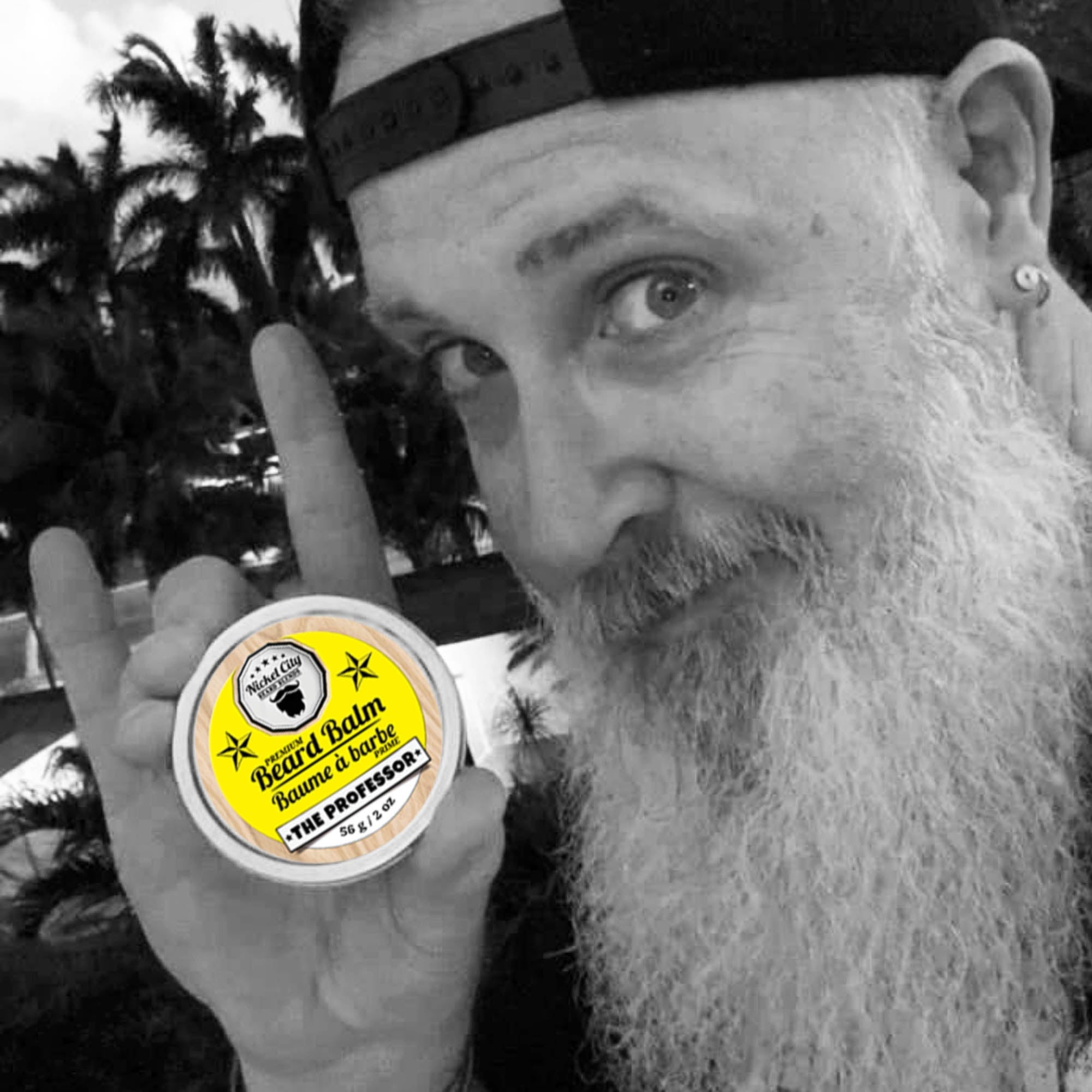 The Professor Beard Balm (56g) – Cedarwood, Vanilla & Sweet Cigar | Strong Hold & Conditioning Balm | Dr. Chris Schneider Collaboration - Modern Hustle Marketplace