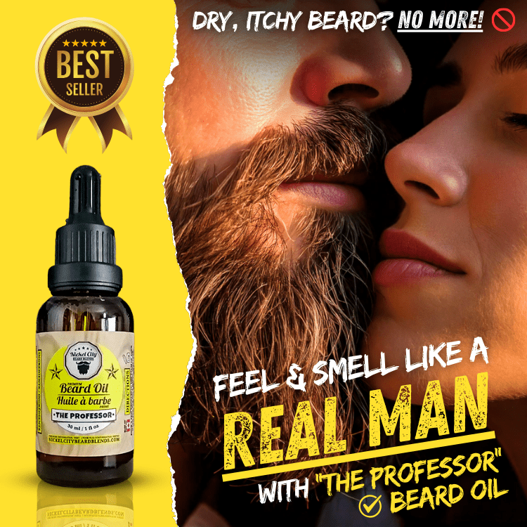 The Professor Beard Oil (30ml) – Cedarwood, Vanilla & Sweet Cigar | Premium Conditioning Beard Oil | Dr. Chris Schneider Collaboration - Modern Hustle Marketplace