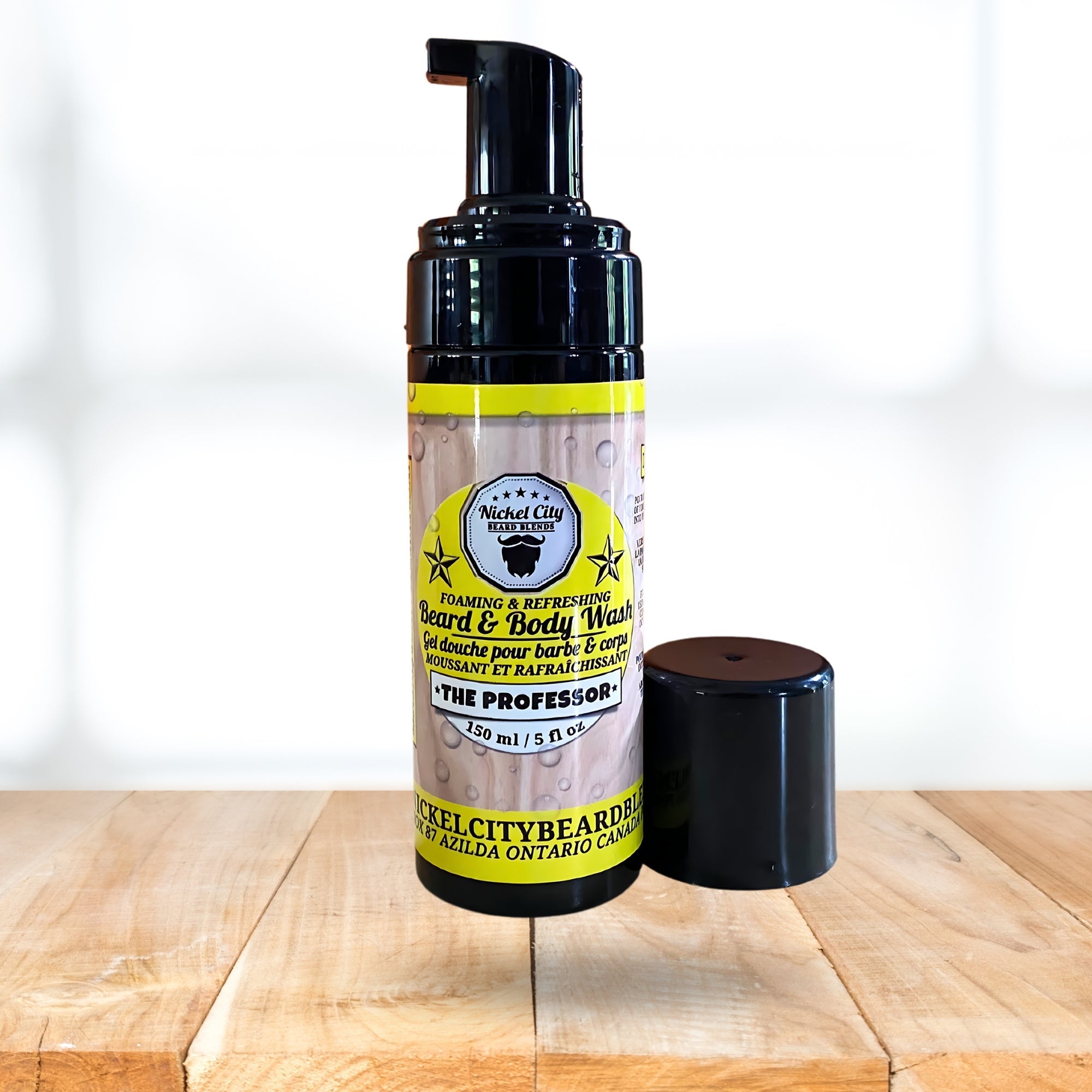 The Professor Beard Wash (150ml) – Cedarwood, Vanilla & Sweet Cigar | Gentle Beard Shampoo & Cleanser | Dr. Chris Schneider Collaboration - Modern Hustle Marketplace
