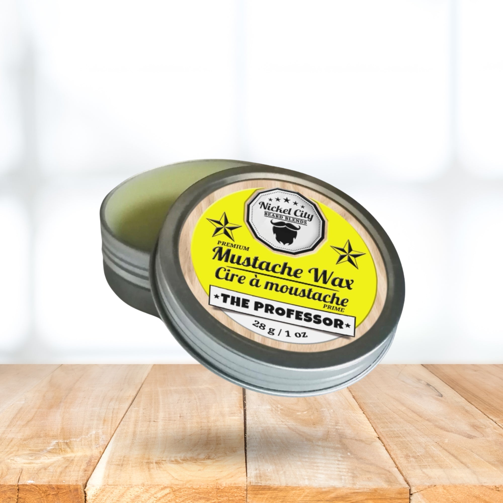 The Professor Mustache Wax (28g) – Crisp Cedarwood, Smooth Vanilla & Sweet Cigar | Strong Hold Grooming Wax | Dr. Chris Schneider Collaboration - Modern Hustle Marketplace